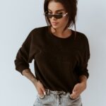 Bluza bawełniana Die For O'la Voga czarna