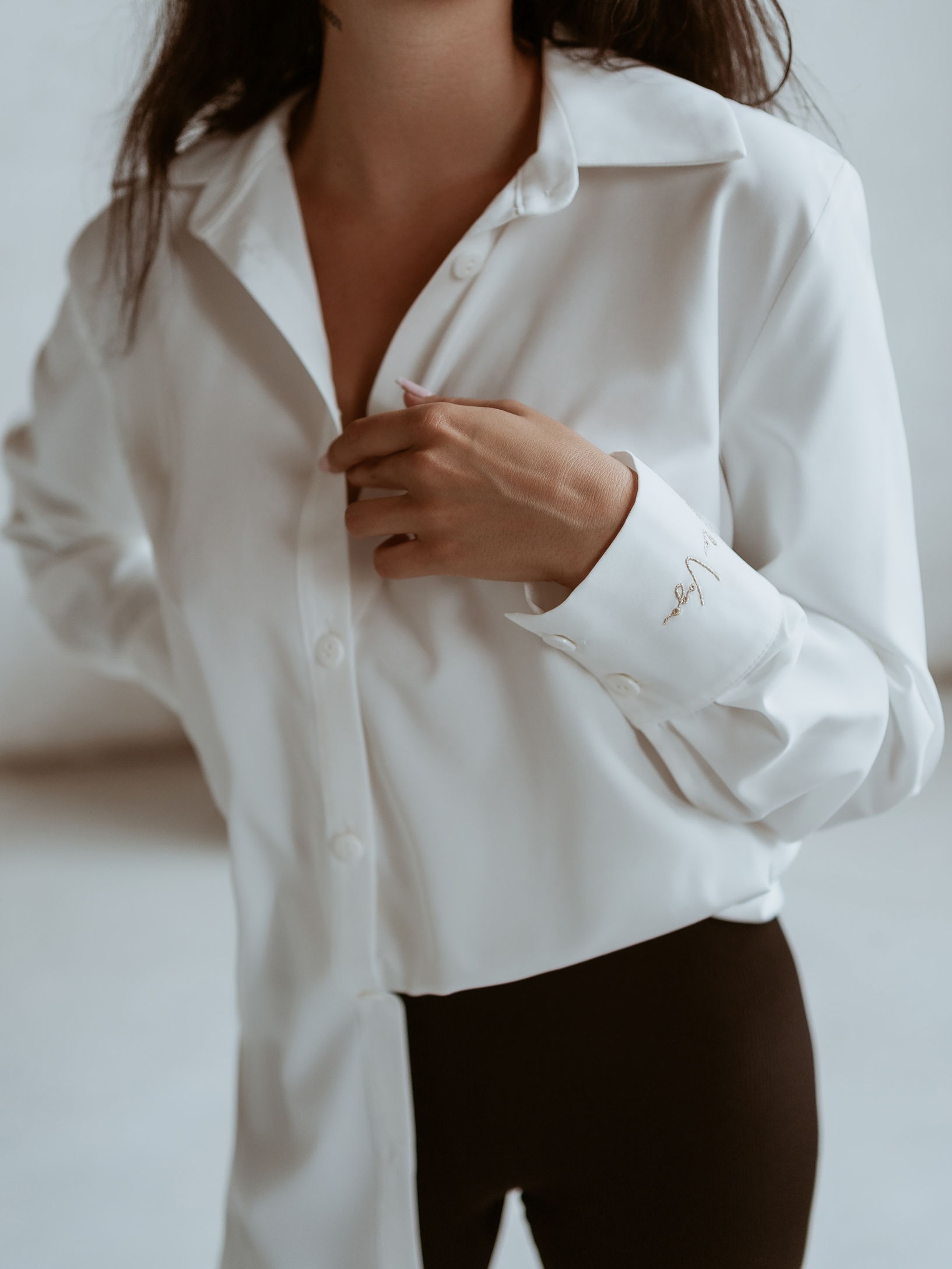 Koszula sukienka Long Shirt Ola Voga ecru