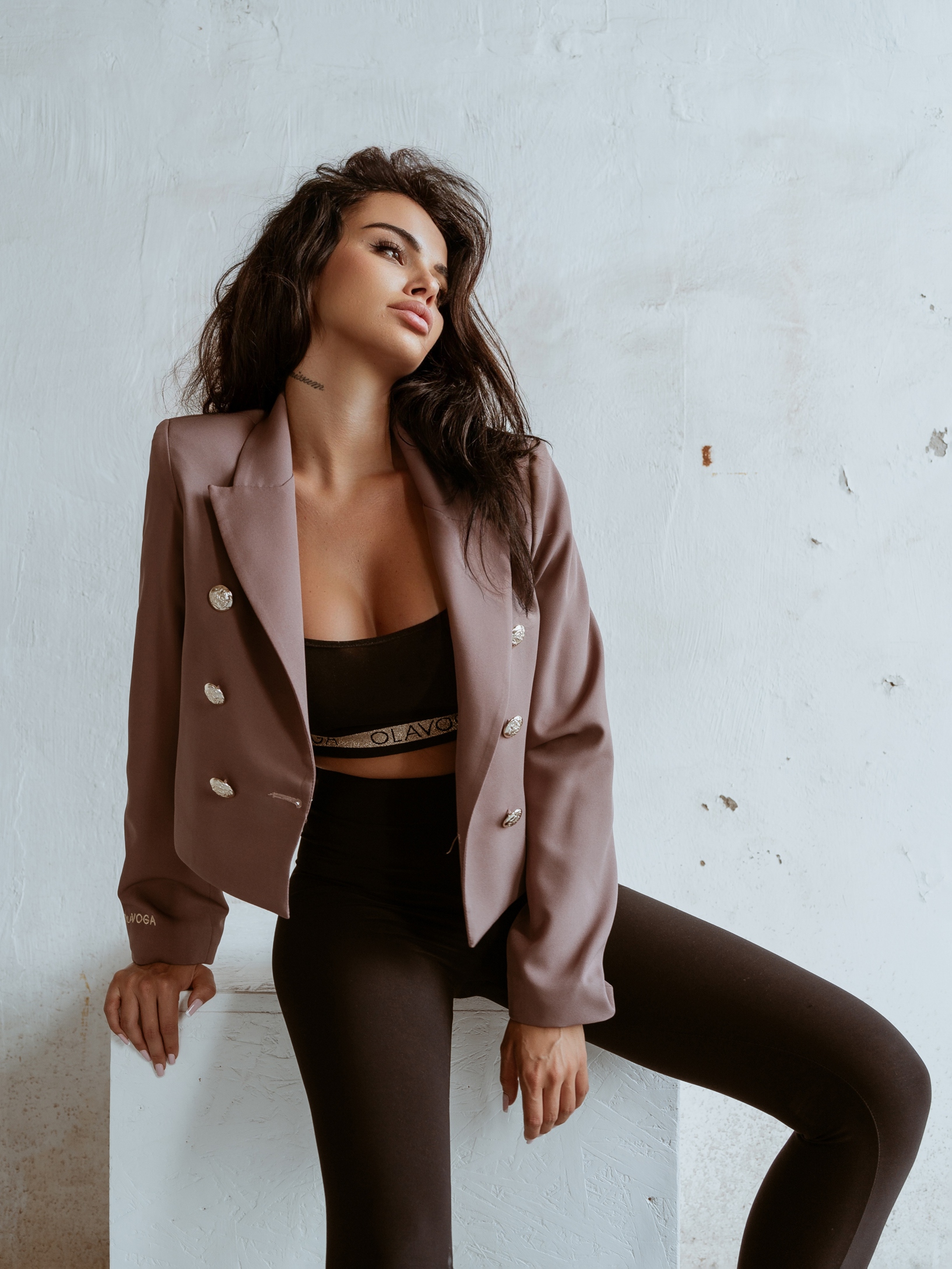 Żakiet marynarka Elegance Style Ola Voga c.beż Żakiet marynarka Elegance Style Ola Voga c.beż