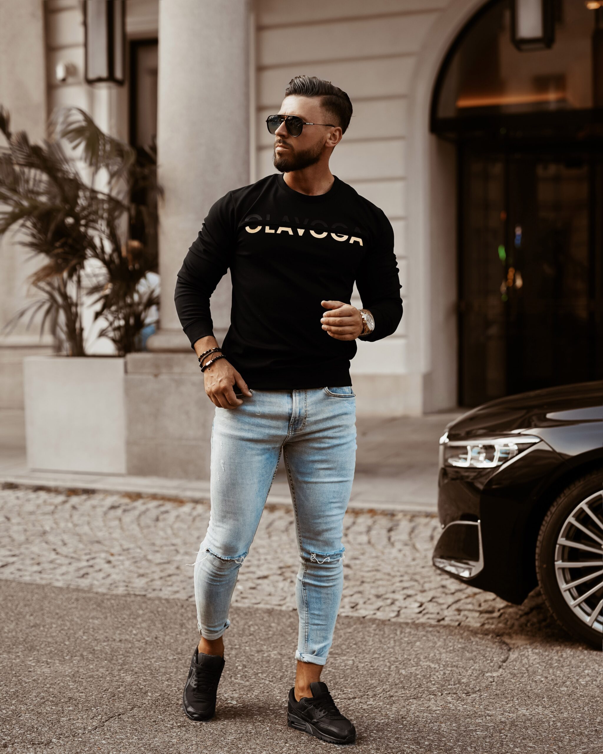 Bluza męska Golden Man Ola Voga czarna