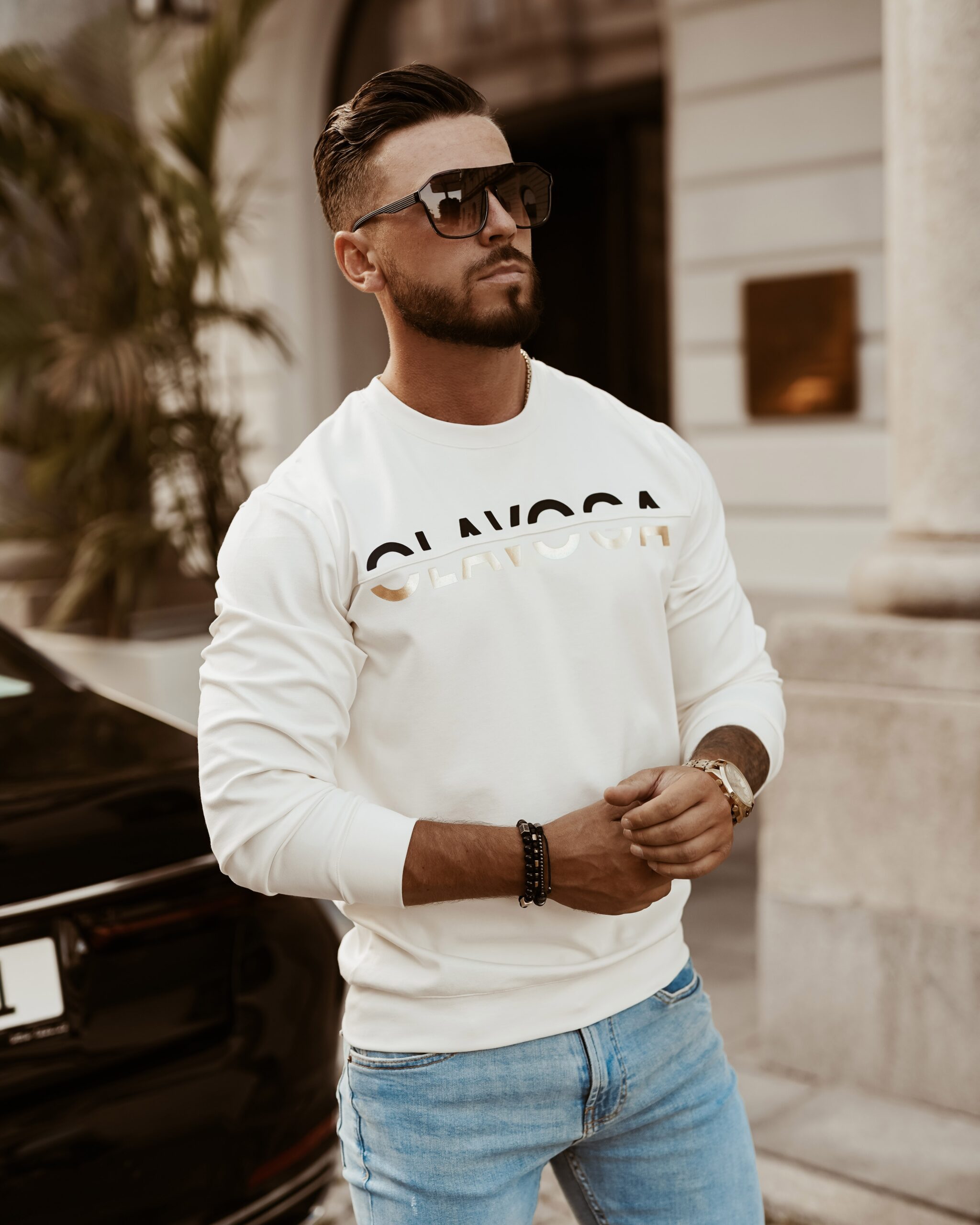 Bluza męska Golden Man Ola Voga ecru