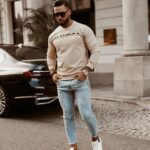 Bluza męska Golden Man Ola Voga beżowa