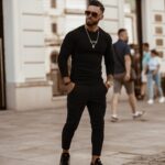 Bluzka basicowa męska The Best Ola Voga czarna