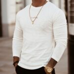 Bluzka basicowa męska The Best Ola Voga ecru