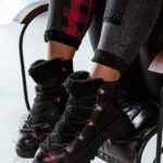 Botki śniegowce Olodo Rock czarne