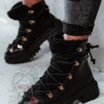 Botki śniegowce Olodo Rock czarne