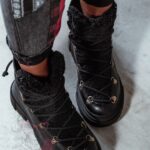 Botki śniegowce Olodo Rock czarne