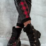 Botki śniegowce Olodo Rock czarne