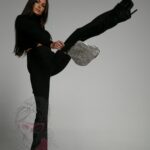 Spodnie dzwony Itjo czarne