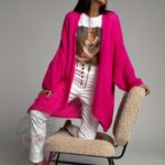 T-shirt z cyrkoniami Najk biały