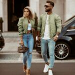 Kurtka bomberka Ola Voga OLV Jacket Woman khaki