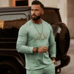 Komplet męski Ola Voga Luxury Set Man zielony