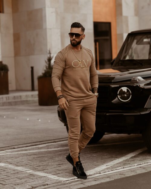 Komplet męski Ola Voga Luxury Set Man c.beżowy