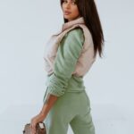 Komplet dresowy Luxury Set Woman Ola Voga zielony