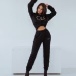Komplet dresowy Luxury Set Woman Ola Voga czarny