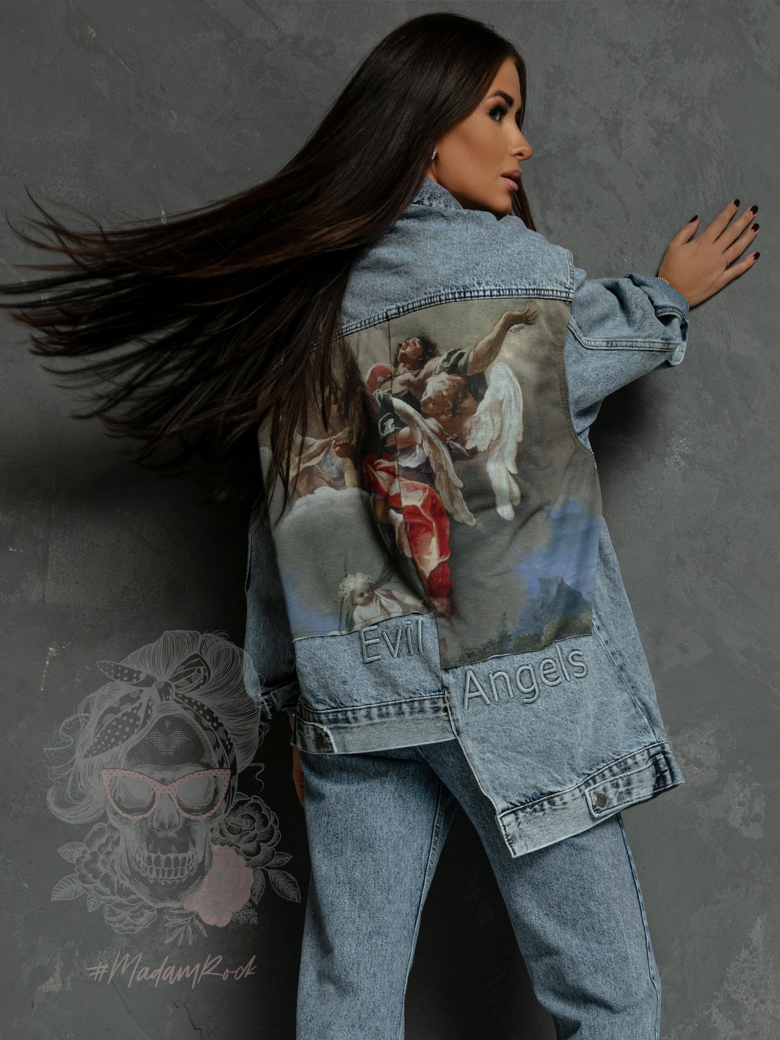 Katana jeansowa Michael niebieska