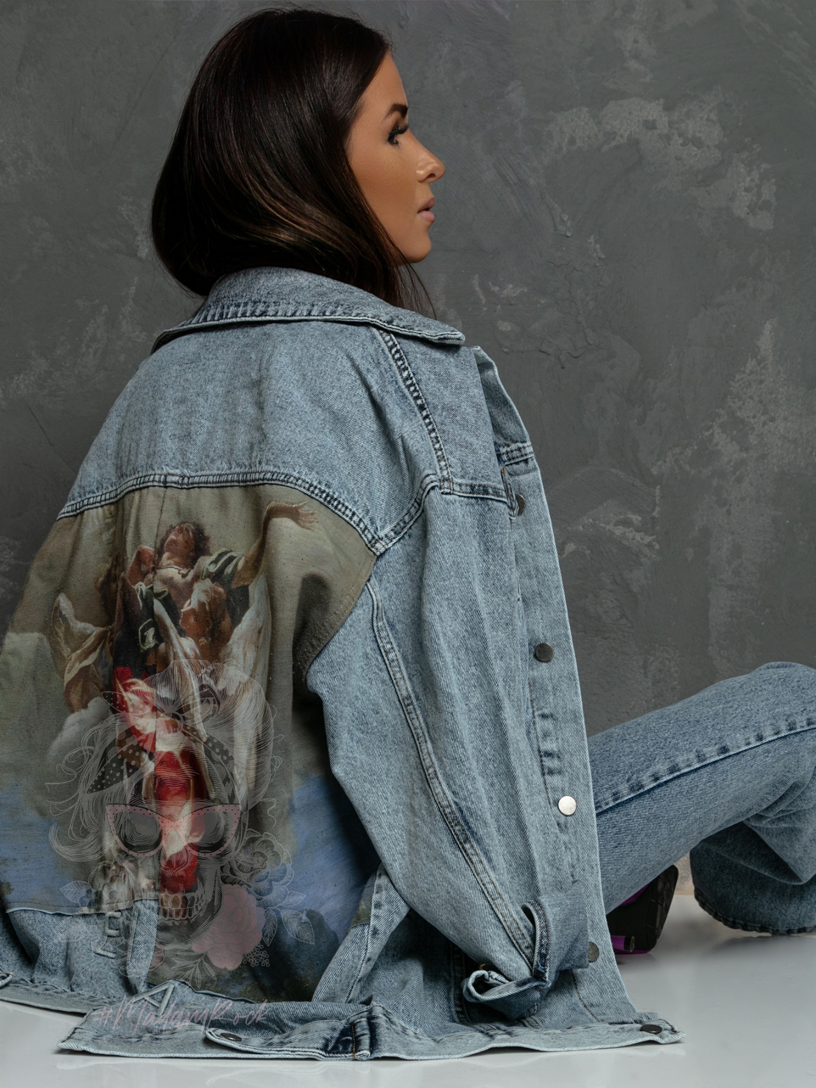 Katana jeansowa Michael niebieska