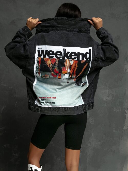 Katana jeansowa SpiceGirls czarna