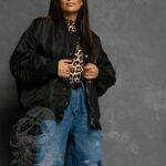 WYPRZEDANE- Kurtka bomberka oversize Field czarna