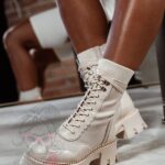 Workery skarpety Rock Corey beżowe