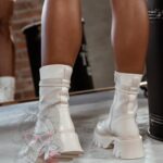 Workery skarpety Rock Corey beżowe