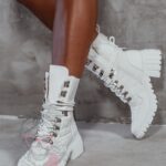 Trapery Rock Cocoon białe