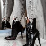 Botki szpilki Rock Bias czarne