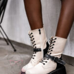 Workery z klamerką Sego Rock beżowe