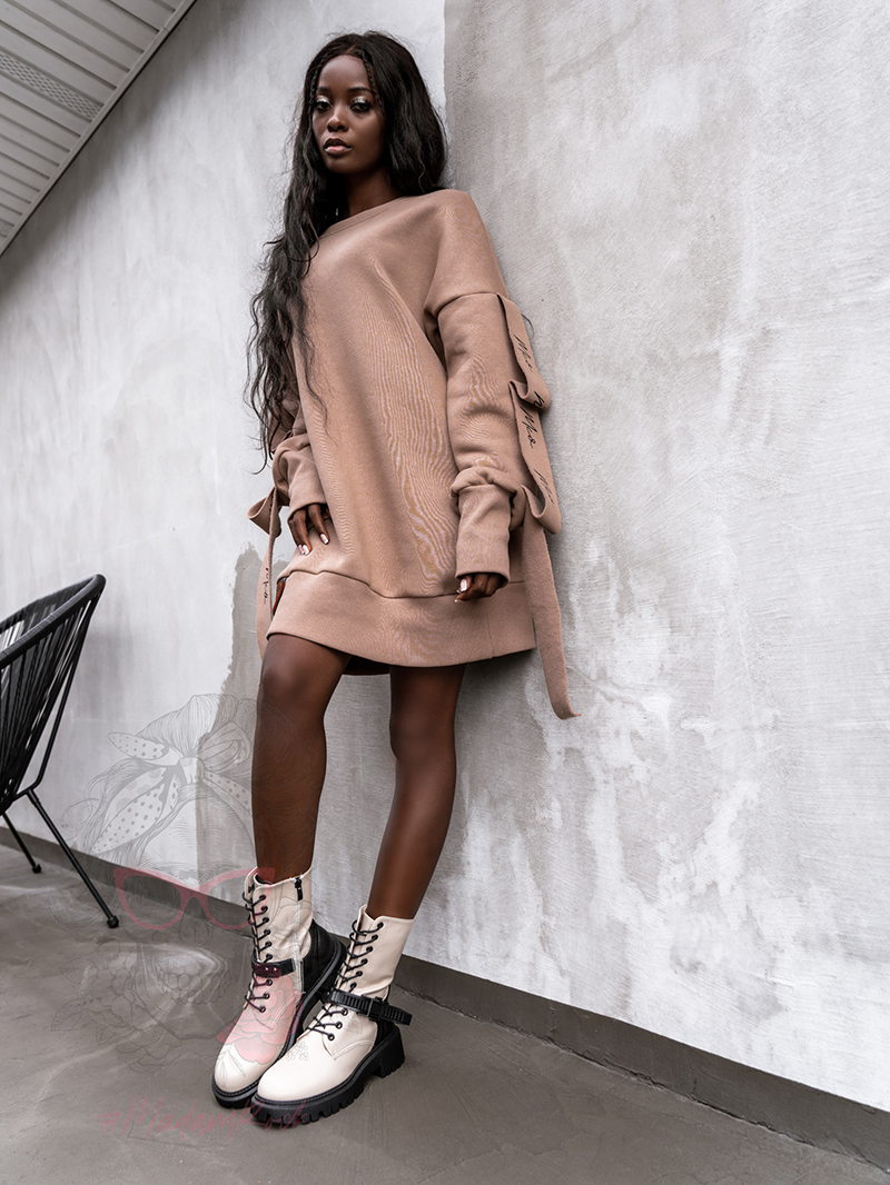 Workery z klamerką Sego Rock beżowe