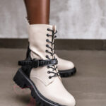 Workery z klamerką Sego Rock beżowe