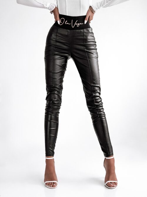 Legginsy modelujące Classic Leather Ola Voga czarne