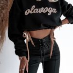 Bluza bawełniana Ola Voga Warm Softness czarna