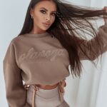 Bluza bawełniana Ola Voga Warm Softness c.beżowa