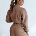 Kurtka bomberka damska Olavoga School c.beżowa