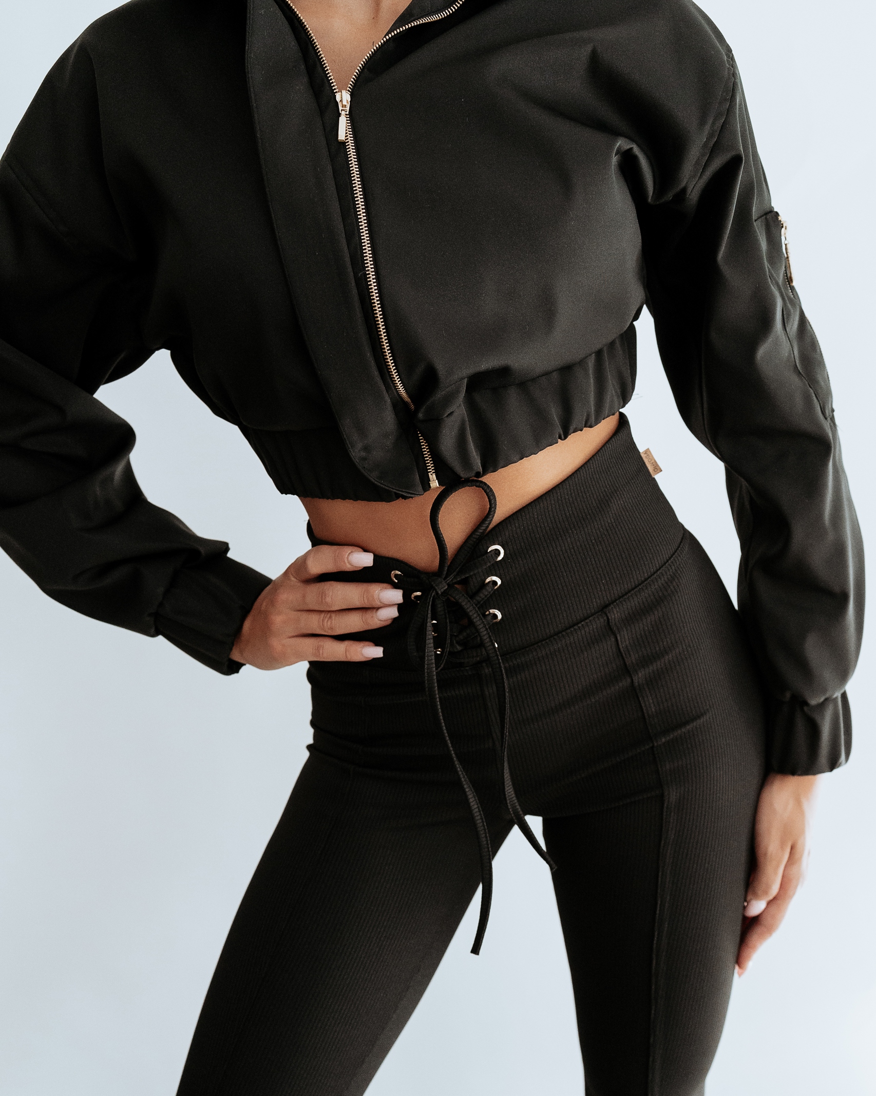 Kurtka bomberka Ola Voga Unique Colors czarna