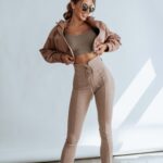 Kurtka bomberka Ola Voga Unique Colors szampan