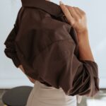 Kurtka bomberka Ola Voga Unique Colors c.brązowa