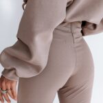 Legginsy z wyższym stanem My Style Ola Voga c.beżowe