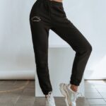 Spodnie bawełniane Ola Voga New Comfort czarne