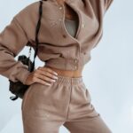 Spodnie bawełniane Ola Voga New Comfort c.beżowe