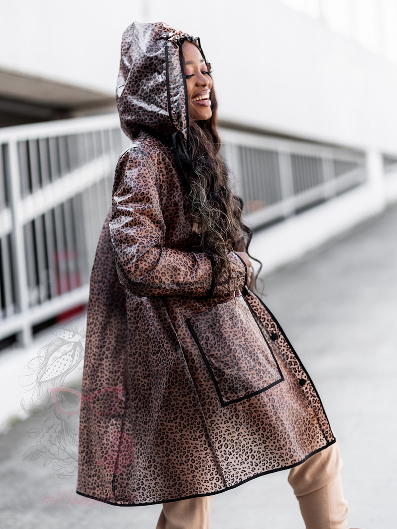 Płaszcz przeciwdeszczowy NoRain panterka