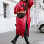 Płaszcz lakierowany Citix czerwony