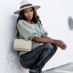 Sweter moherowy Smooth oliwkowy