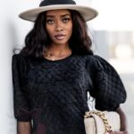 Sweter moherowy Smooth czarny