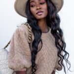 Sweter moherowy Smooth karmelowy