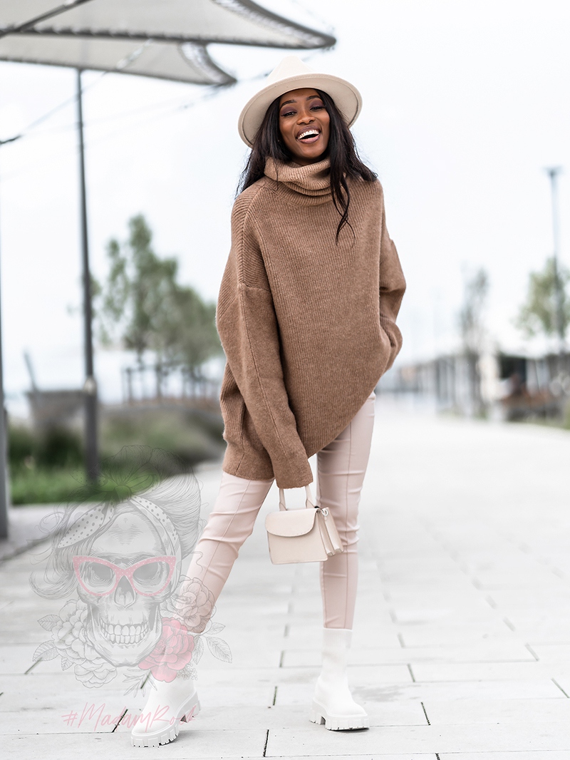 Sweter Haat Karmelowy