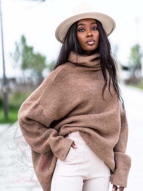 Sweter Haat Karmelowy