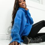 Sweter Haat Szafirowy