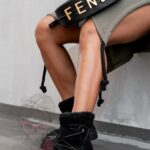 Botki z kożuszkiem Madam ItaLapi czarne