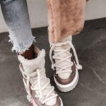 Śniegowce z kożuszkiem Aries Rock brązowe